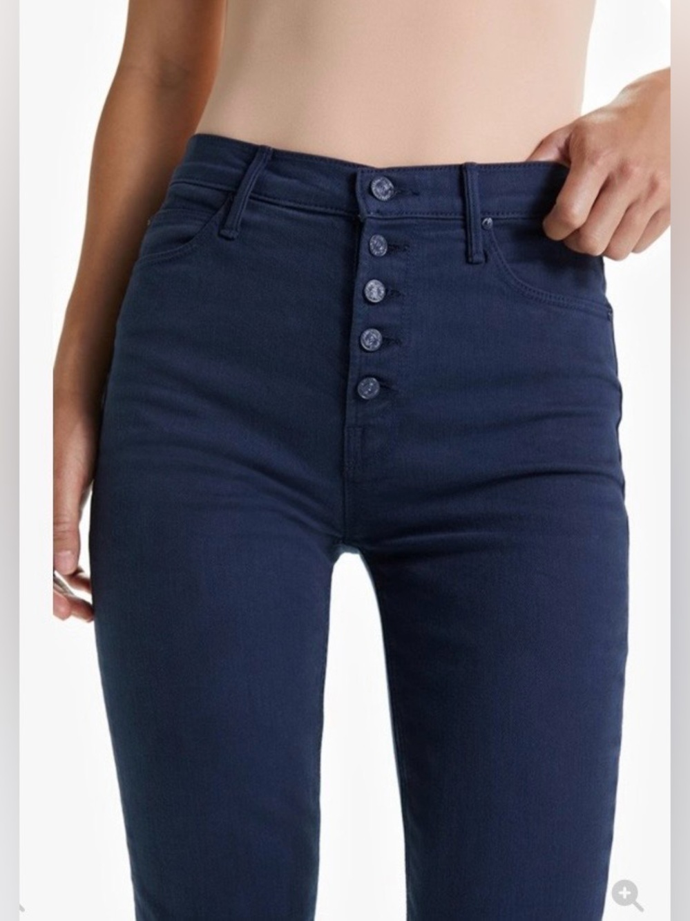 MOTHER DENIM The Pixie Dazzler Sneak, size 29